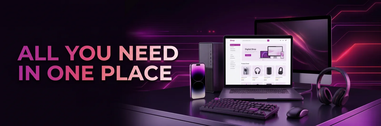 All you need in one place — browse the Ezam technology catalogue
