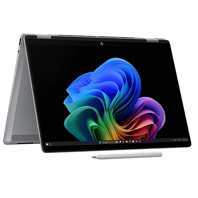 HP OmniBook X Flip 14" 2-in-1 Convertible Laptop, Intel Core Ultra 5 226V Processor, 16GB LPDDR5X RAM, 512GB NVMe SSD, 1920x1200 Touchscreen, Wi-Fi 7, Windows 11 Home, Copilot+ PC