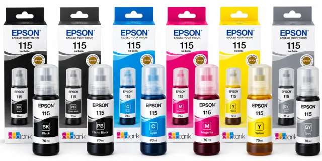 Epson 115 Ink Bottles 70ml L8160 L8180